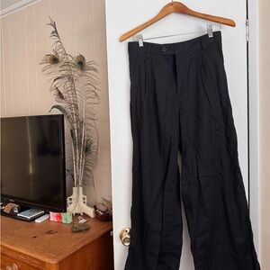 Women’s Black Linen Pants